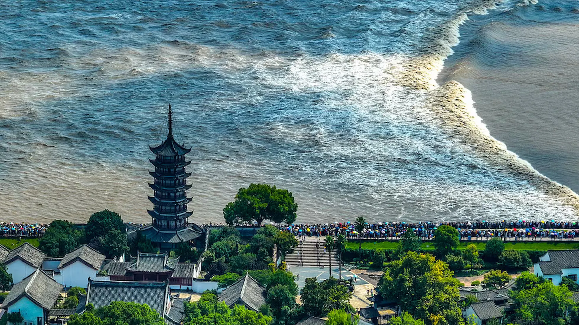 Hangzhou, en tête des vagues